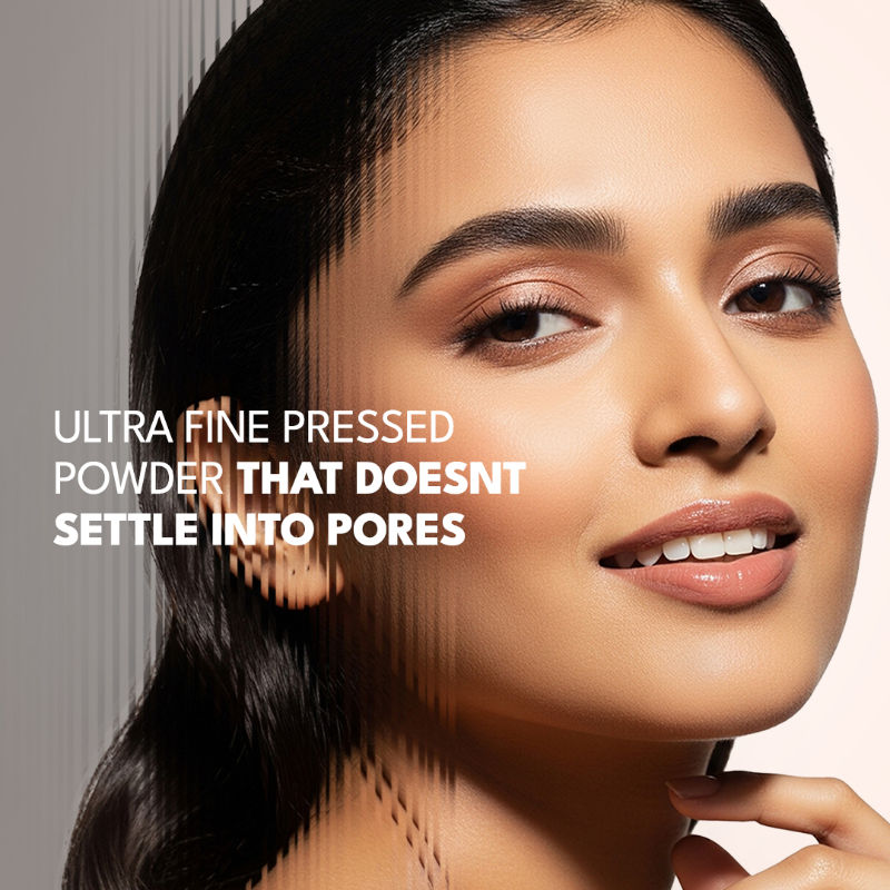 Flicka Cover To Conquer Velvet Matte Compact Powder Lightweight Formula Matte Finish