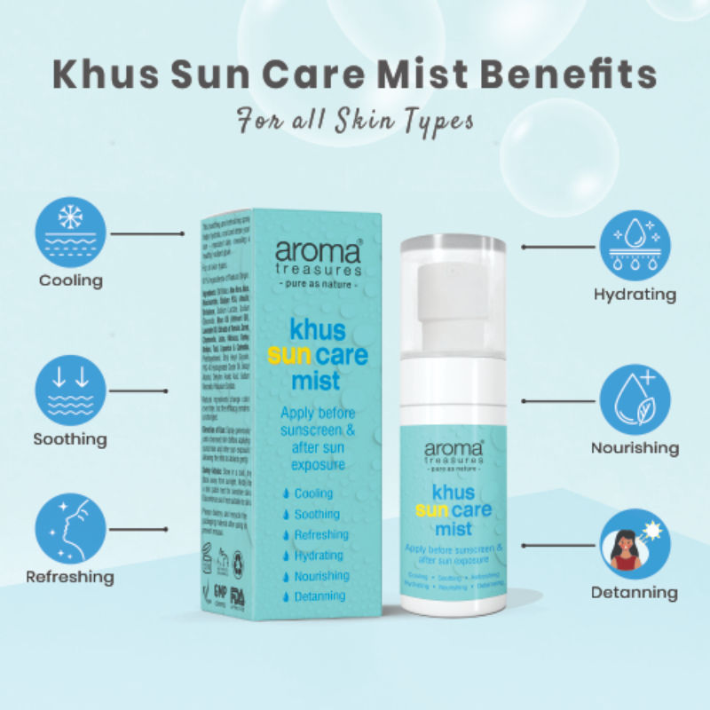 Aroma Treasures Khus Sun Care Mist