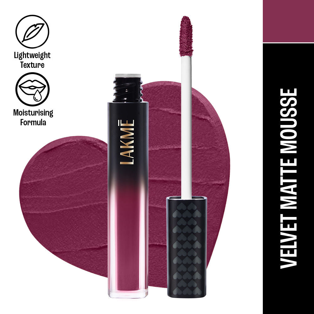 Lakme Xtraordin-Airy Velvet Matte Lip Mousse