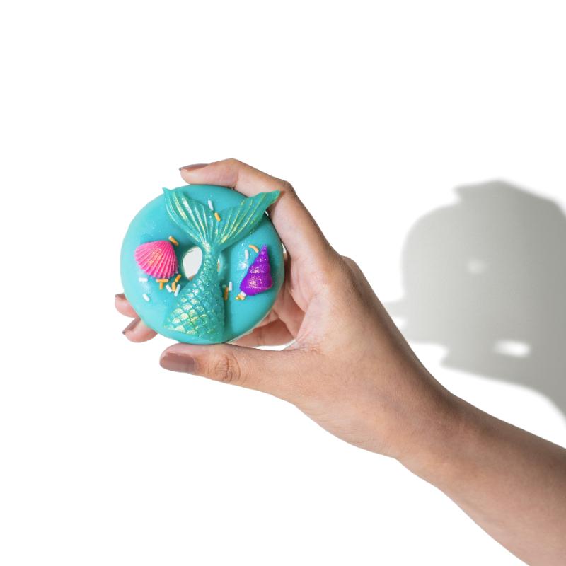 The Sass Bar Mermaid Donut Soap