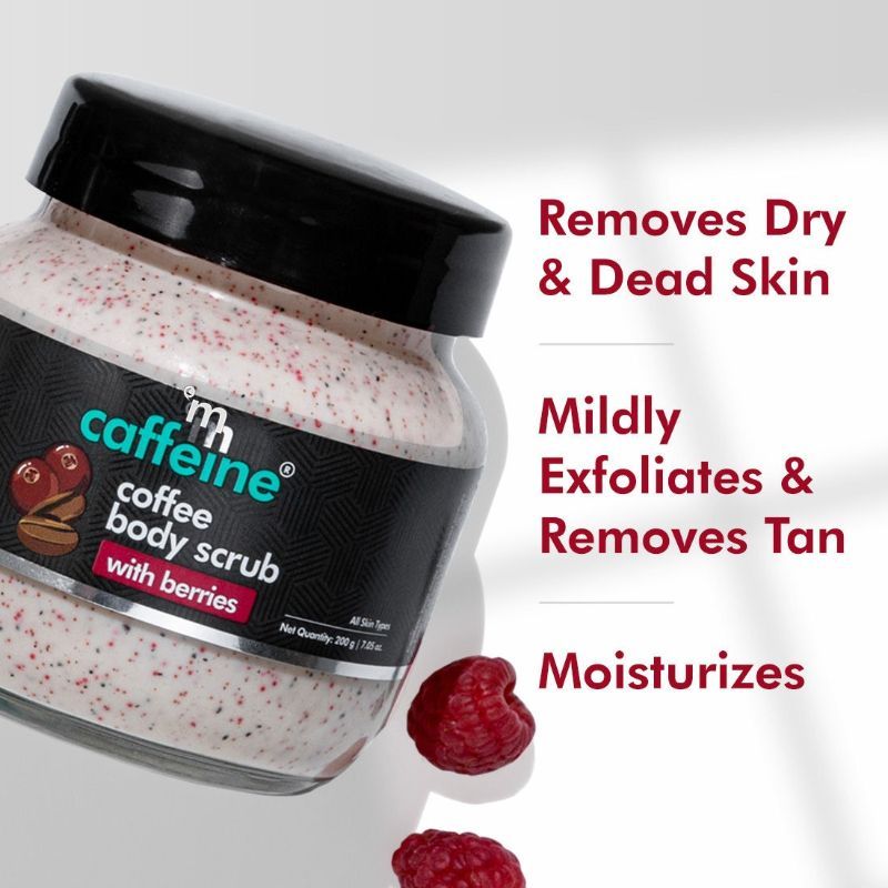 MCaffeine Coffee Body Scrub With Berries