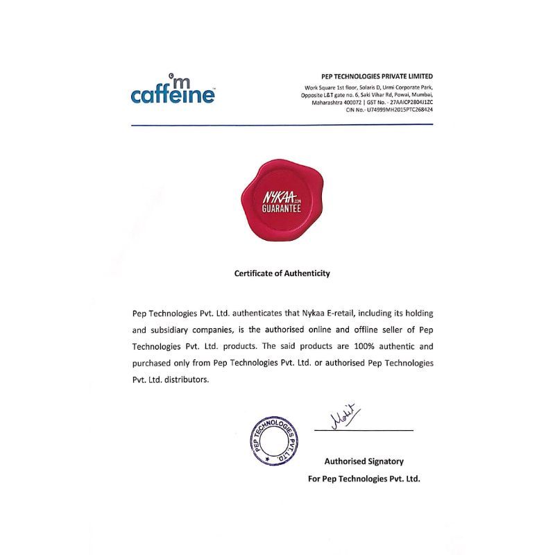 MCaffeine D-Tan Exfoliating Coffee Face Scrub With Walnut & Vitamin E for Fresh & Glowing Skin