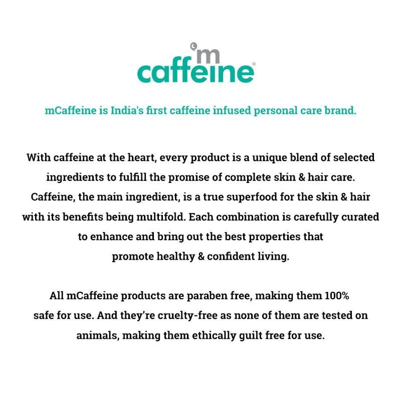 MCaffeine D-Tan Removal Coffee Clay Face Mask - Pore Cleansing Face Pack for Normal to Oily Skin