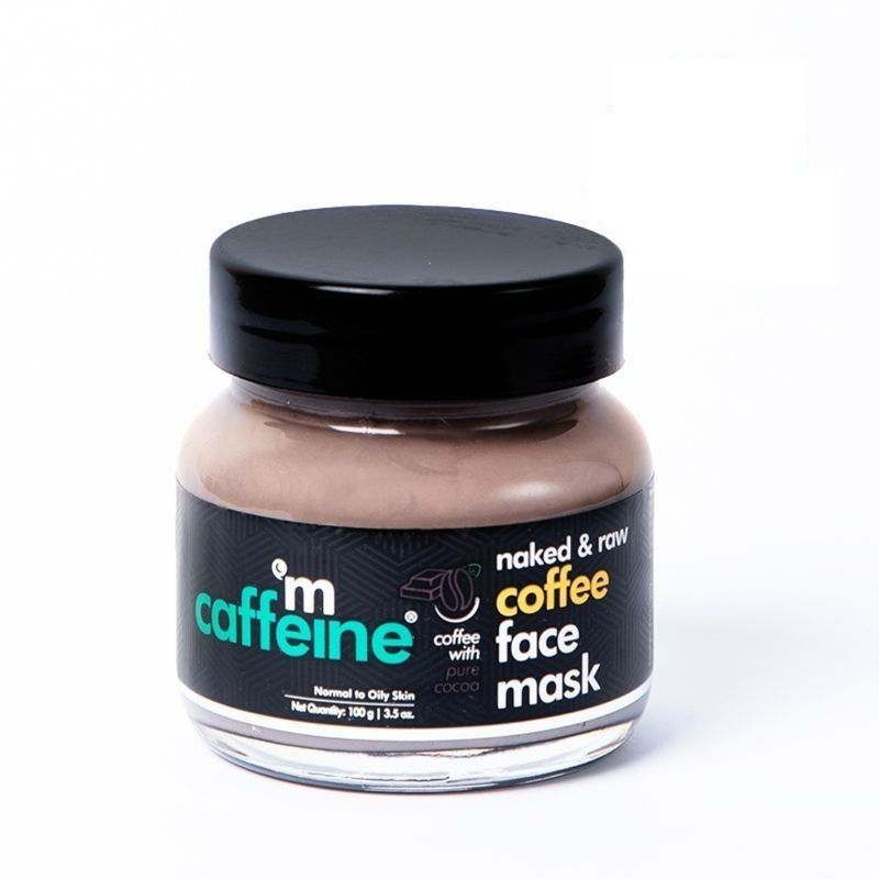 MCaffeine D-Tan Removal Coffee Clay Face Mask - Pore Cleansing Face Pack for Normal to Oily Skin