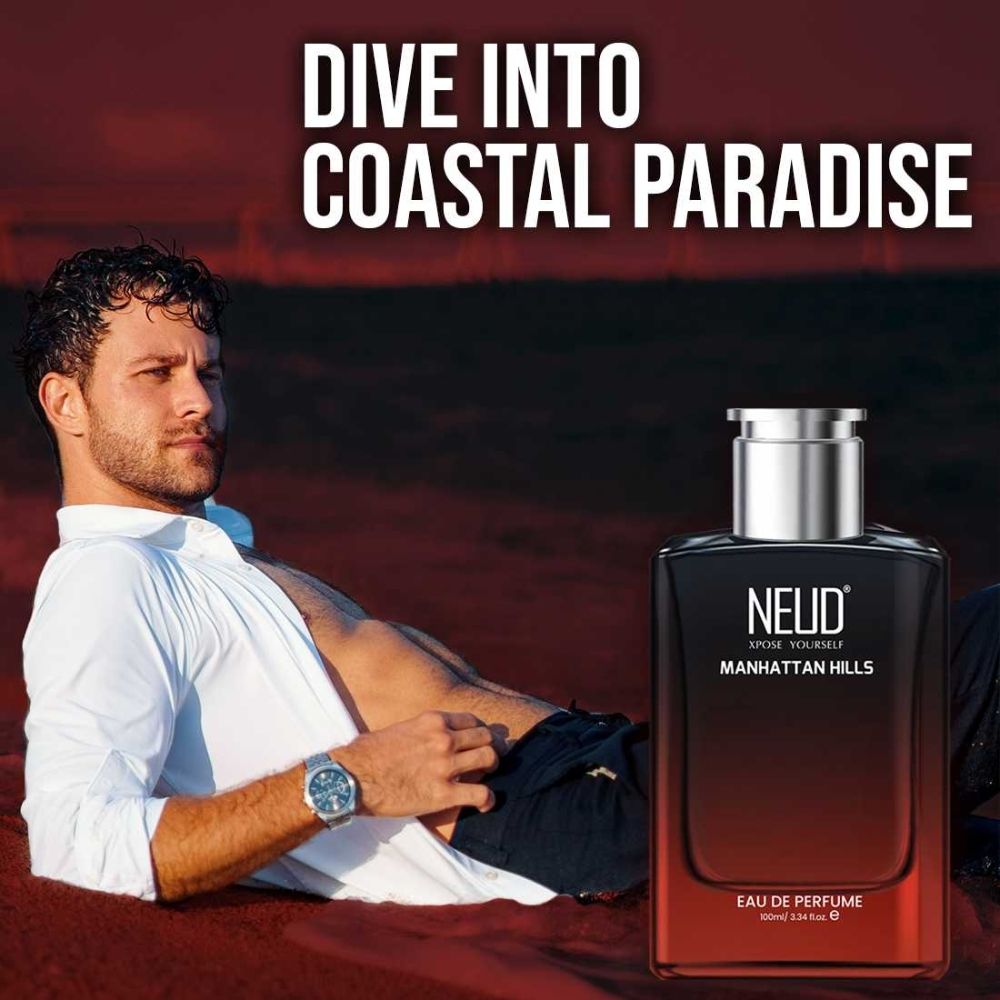 Neud Manhattan Hills Luxury Perfume For Sophisticated Men Long Lasting EDP