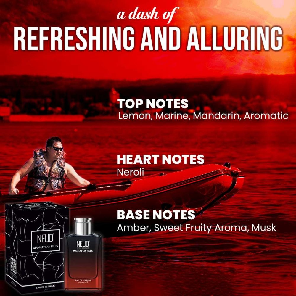 Neud Manhattan Hills Luxury Perfume For Sophisticated Men Long Lasting EDP