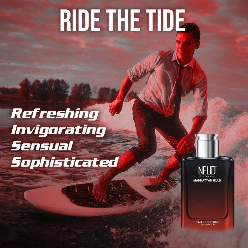 Neud Manhattan Hills Luxury Perfume For Sophisticated Men Long Lasting EDP