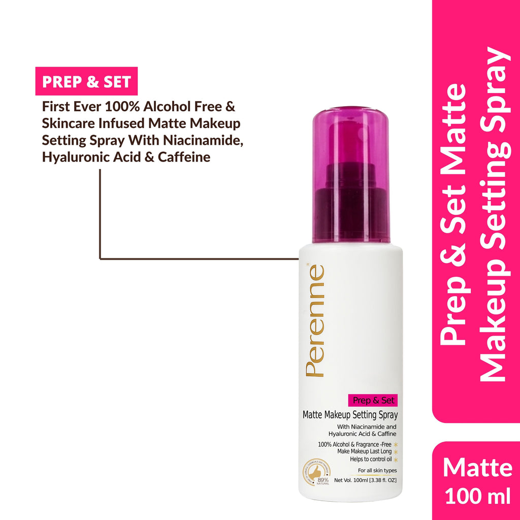 Perenne Matte Prep & Set Makeup Setting Spray