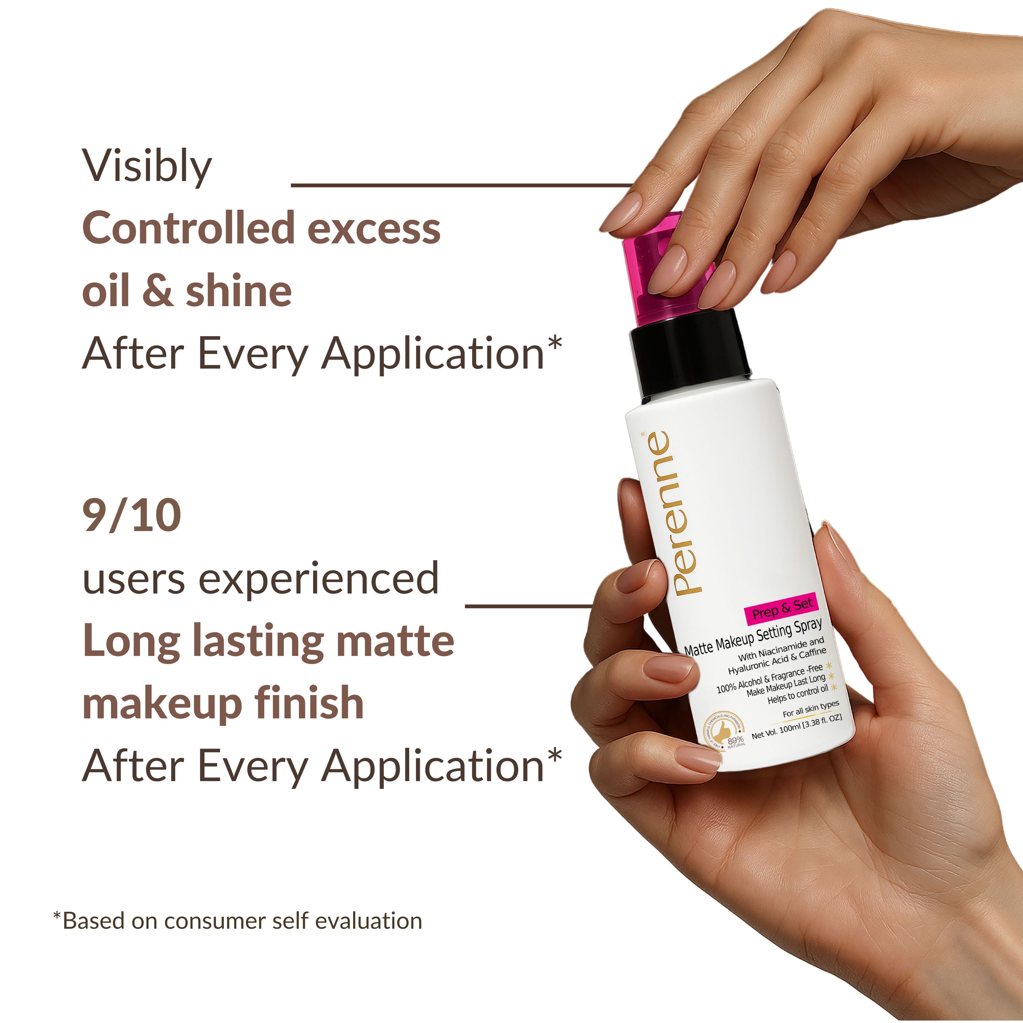 Perenne Matte Prep & Set Makeup Setting Spray