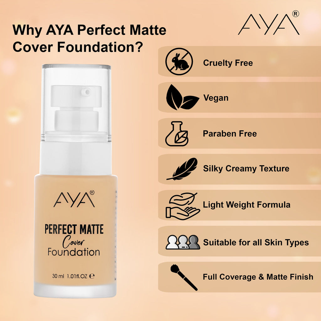 AYA Perfect Matte Cover Foundation