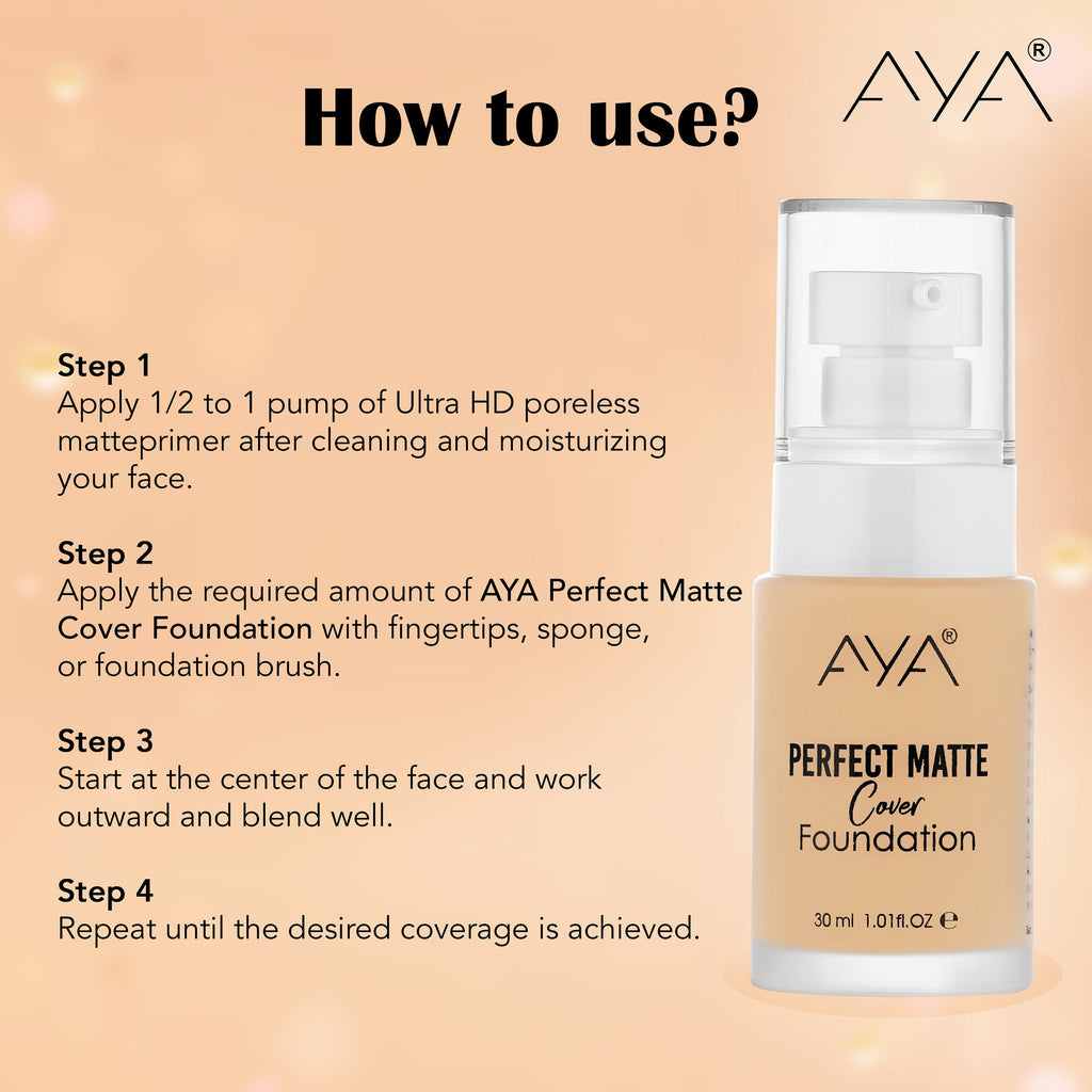 AYA Perfect Matte Cover Foundation