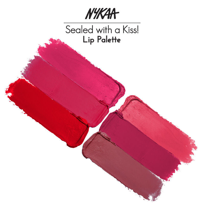 Nykaa Cosmetics Sealed with a Kiss! Lipstick Palette