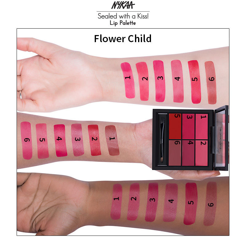 Nykaa Cosmetics Sealed with a Kiss! Lipstick Palette