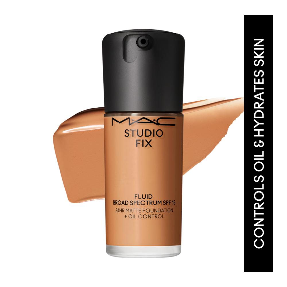 M.A.C Studio Fix Fluid SPF 15 Soft Matte Foundation With Hyaluronic Acid