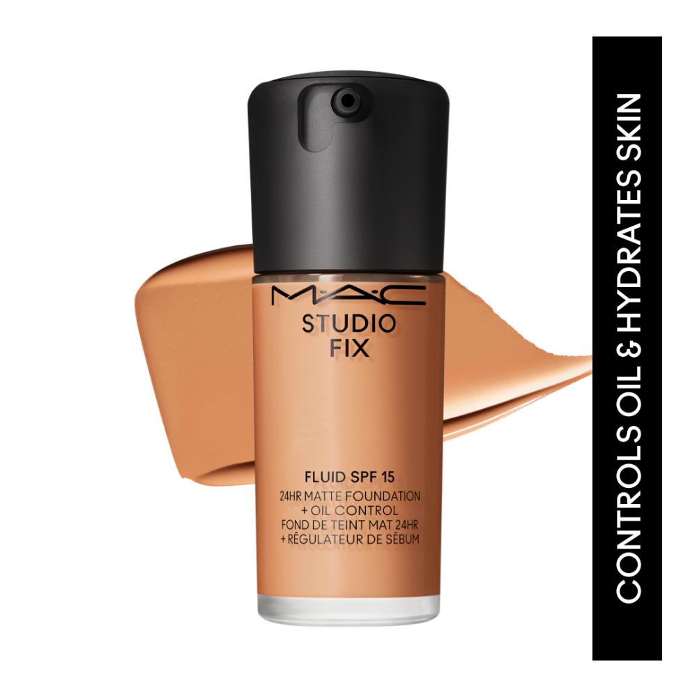 M.A.C Studio Fix Fluid SPF 15 Soft Matte Foundation With Hyaluronic Acid