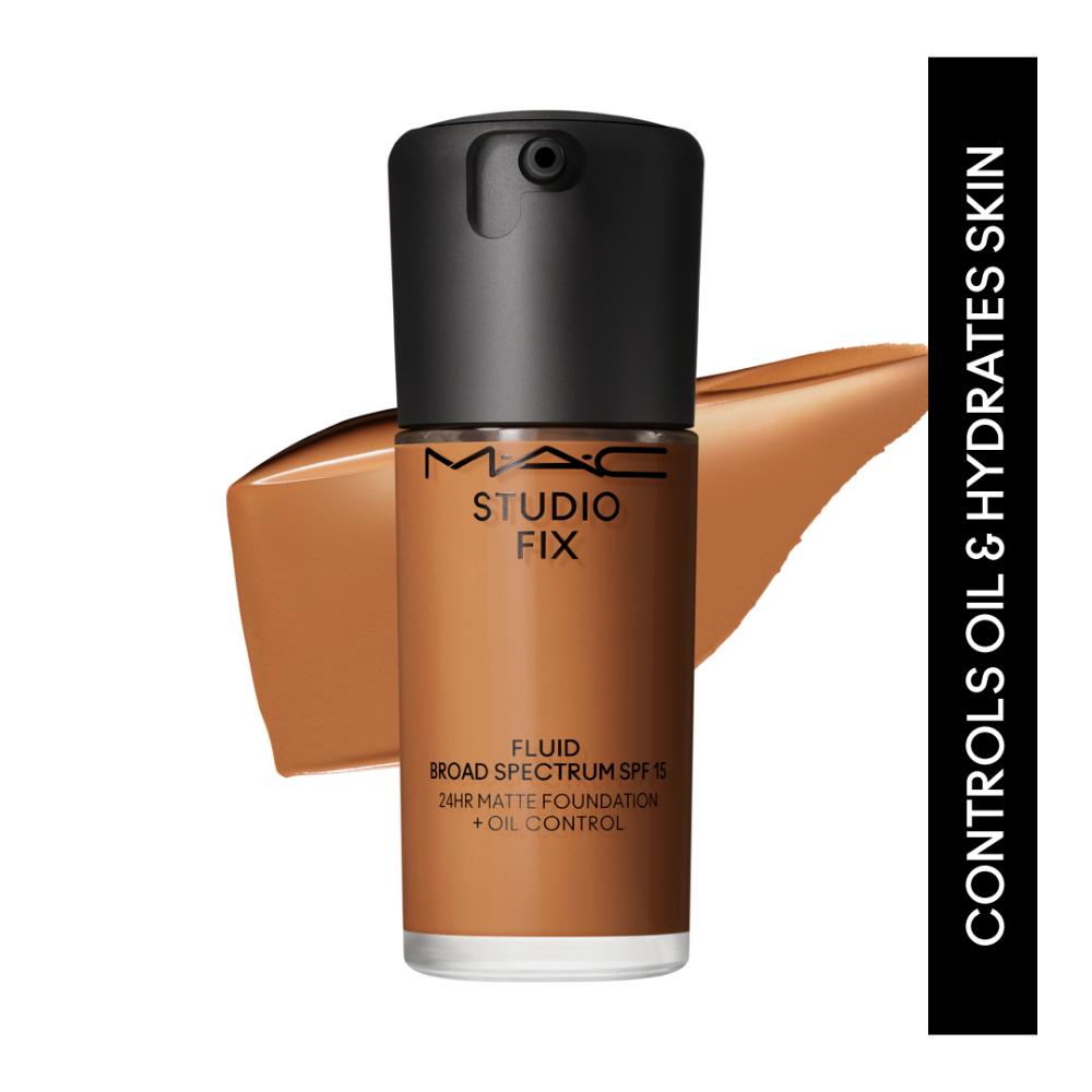 M.A.C Studio Fix Fluid SPF 15 Soft Matte Foundation With Hyaluronic Acid