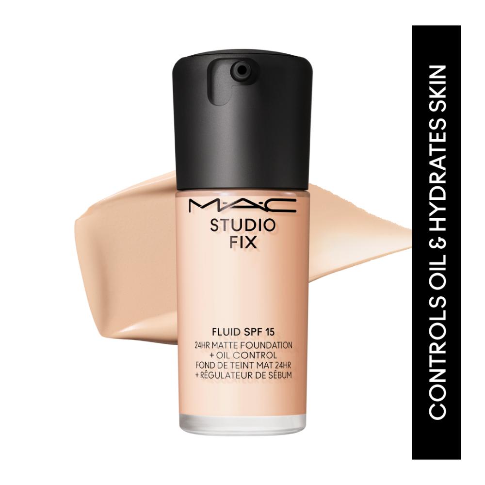 M.A.C Studio Fix Fluid SPF 15 Soft Matte Foundation With Hyaluronic Acid