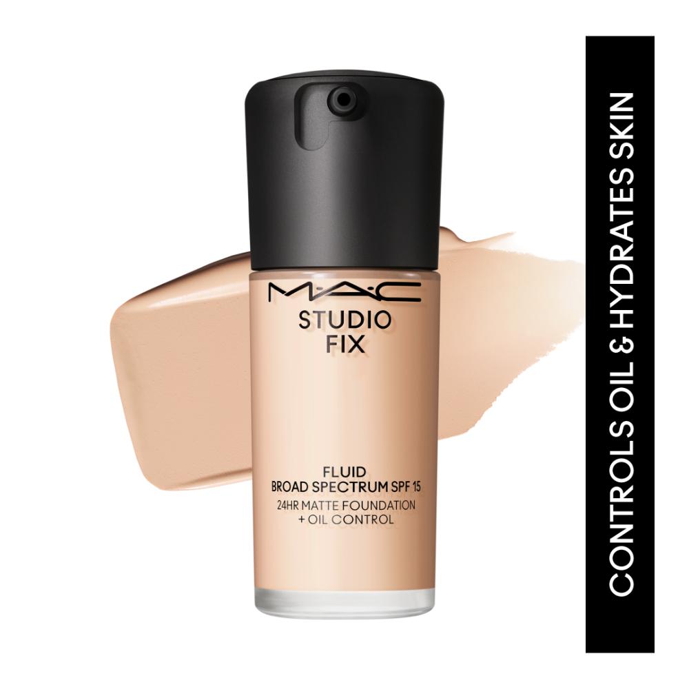 M.A.C Studio Fix Fluid SPF 15 Soft Matte Foundation With Hyaluronic Acid