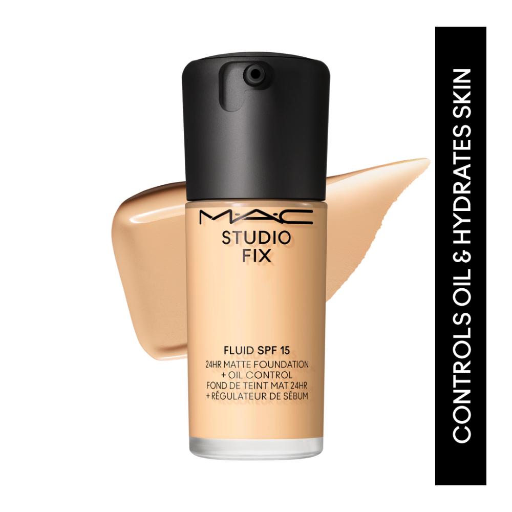 M.A.C Studio Fix Fluid SPF 15 Soft Matte Foundation With Hyaluronic Acid