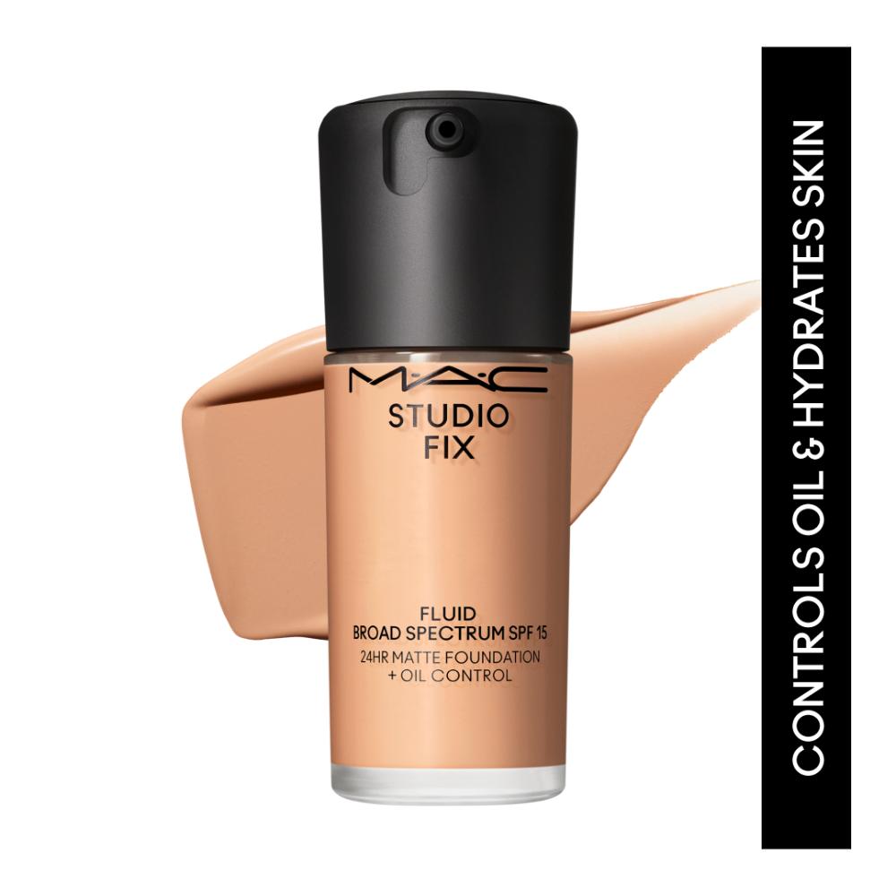 M.A.C Studio Fix Fluid SPF 15 Soft Matte Foundation With Hyaluronic Acid
