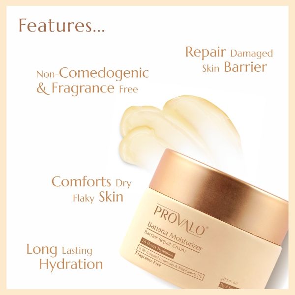 Provalo Banana Moisturizer Barrier Repair Cream