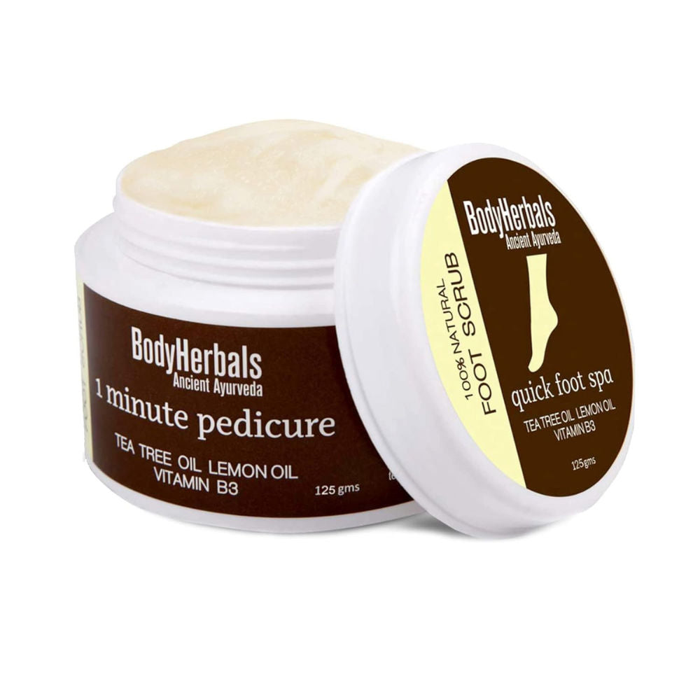 BodyHerbals Foot Scrub - 1 minute pedicure