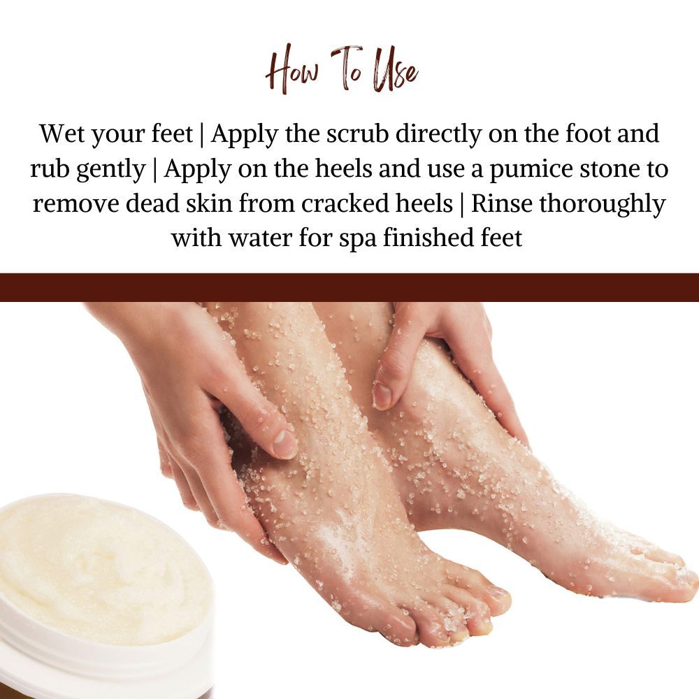 BodyHerbals Foot Scrub - 1 minute pedicure