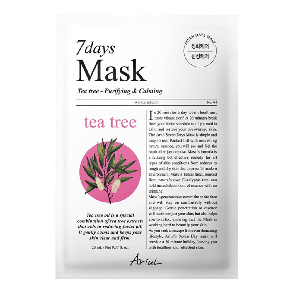 Ariul 7days Mask - Tea Tree + M