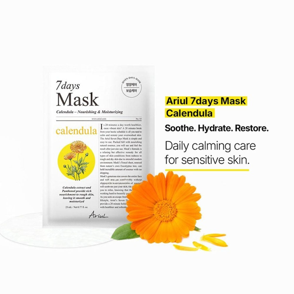 Ariul 7days Mask - Calendula + P
