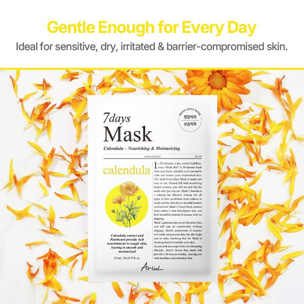 Ariul 7days Mask - Calendula + P