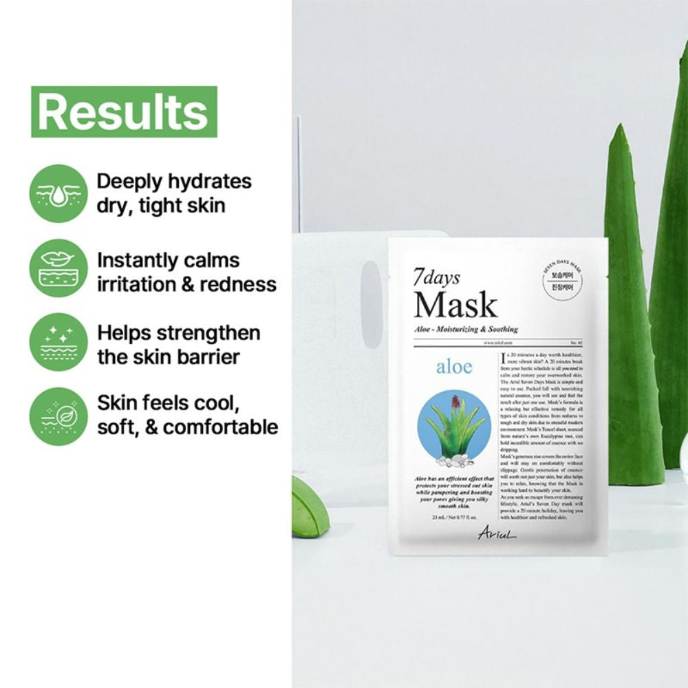 Ariul 7days Mask - Aloe + H
