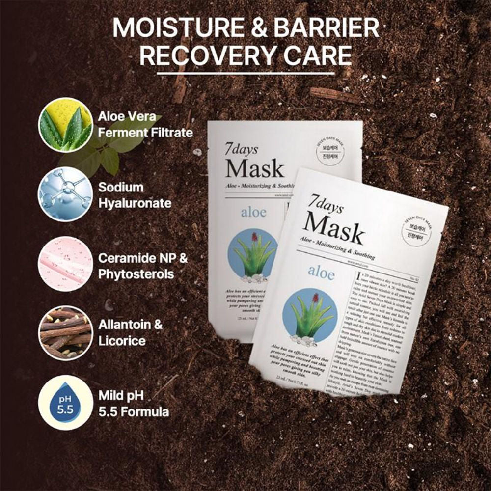 Ariul 7days Mask - Aloe + H