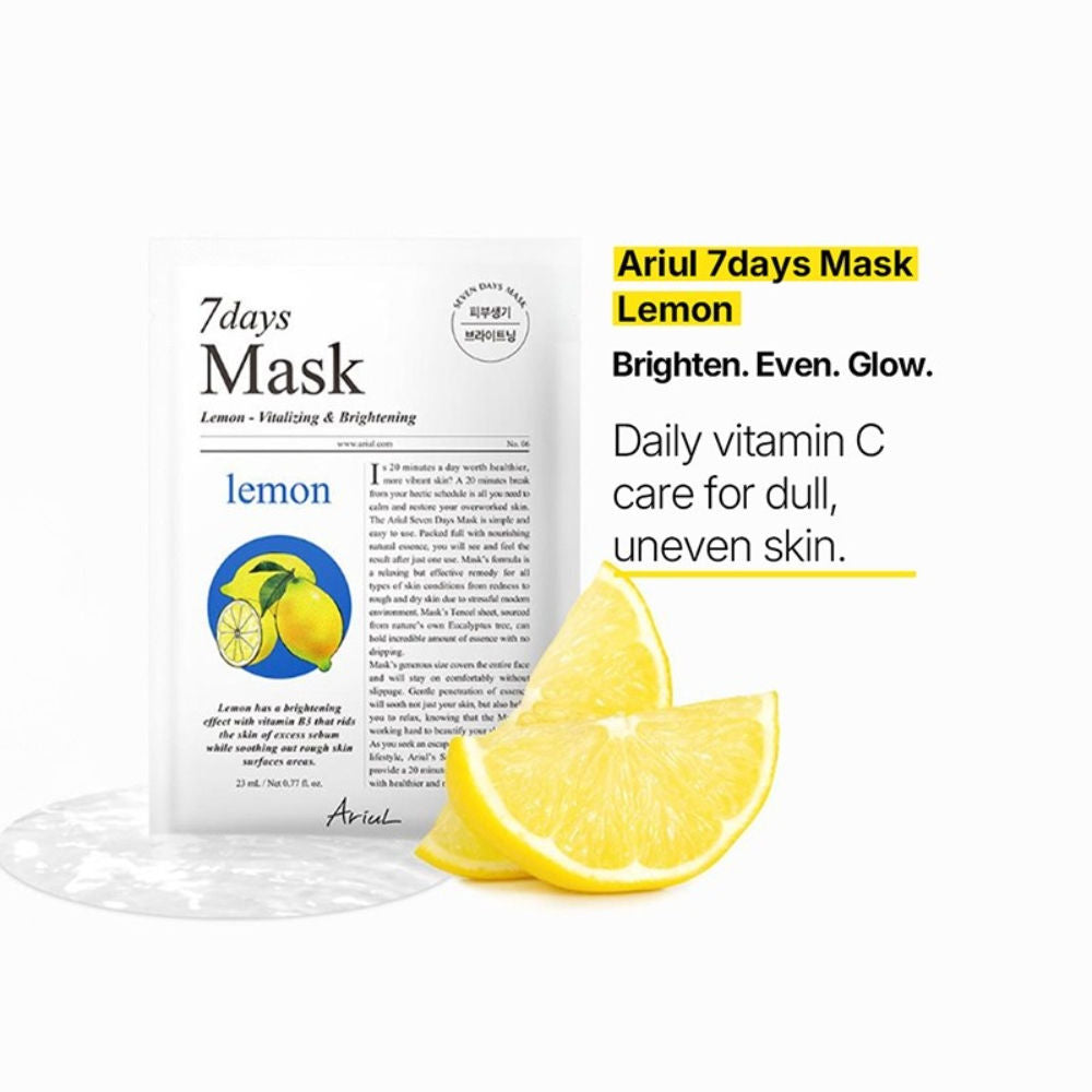 Ariul 7days Mask - Lemon + C