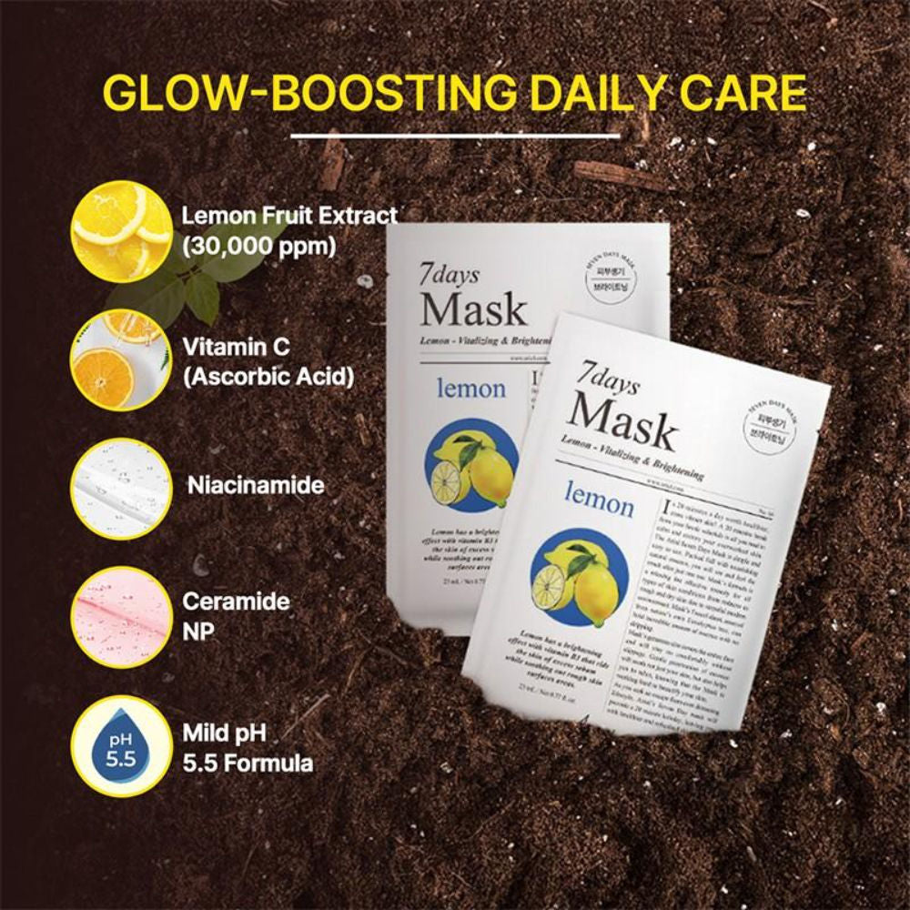 Ariul 7days Mask - Lemon + C