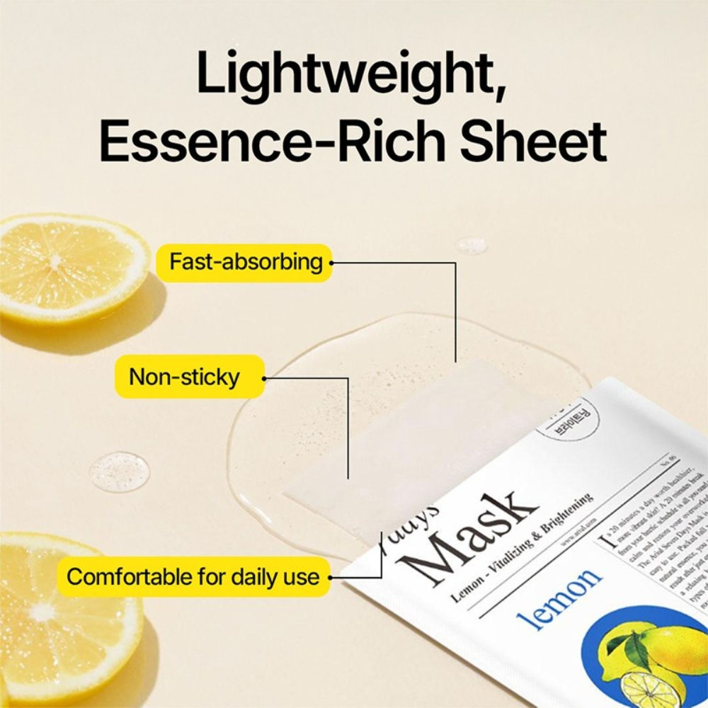 Ariul 7days Mask - Lemon + C