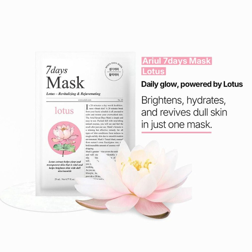Ariul 7days Mask - Lotus + N