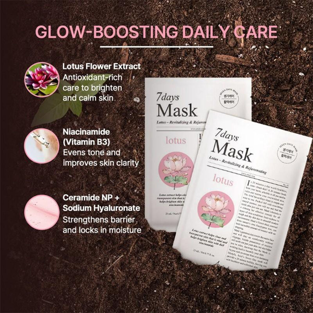 Ariul 7days Mask - Lotus + N