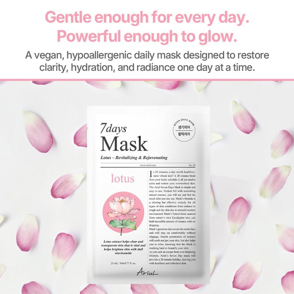Ariul 7days Mask - Lotus + N