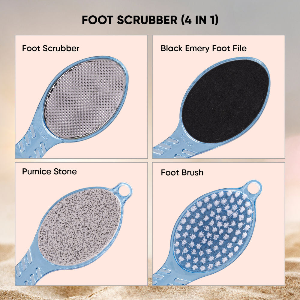 VEGA 4 In 1 Foot Pedicure Tool (PD-02) - Color May Vary