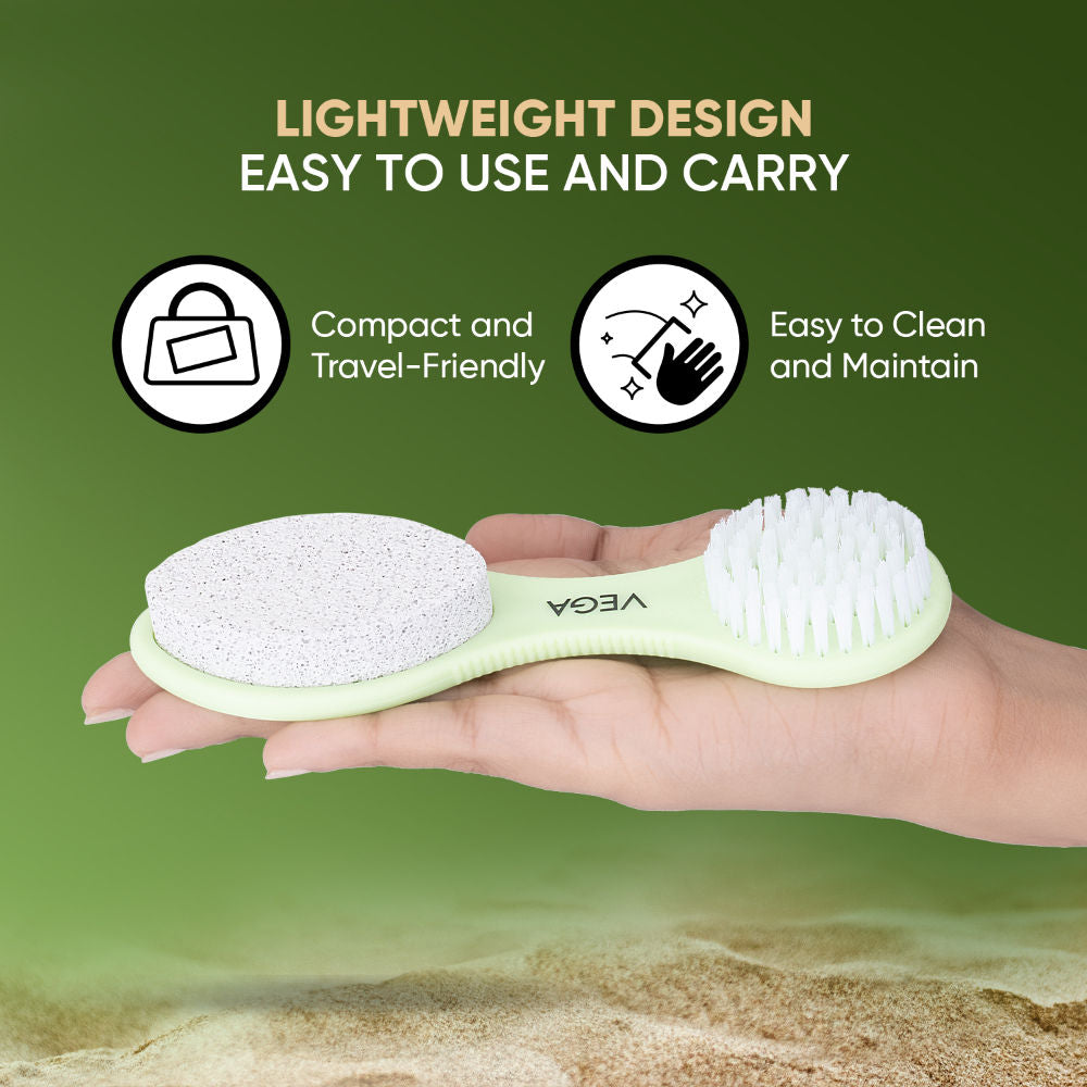 Vega 3 In 1 Pedicure Tool- Callus Remover & Pedicure Tool For Wet & Dry Feet - PD 20