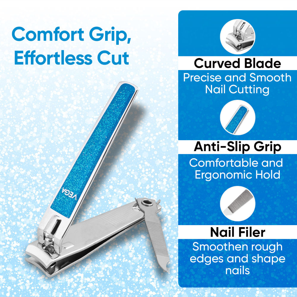 VEGA Nail Clipper LNC-02 (Colour May Vary)