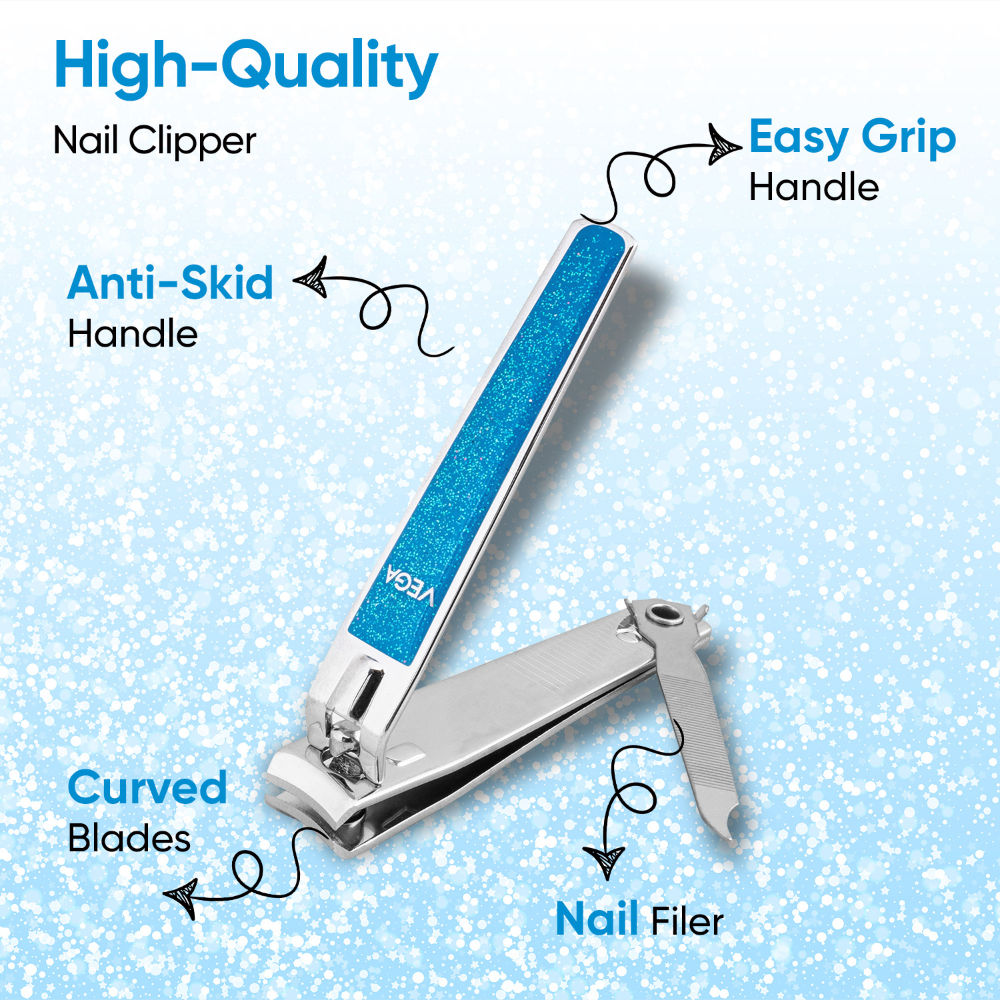 VEGA Nail Clipper LNC-02 (Colour May Vary)
