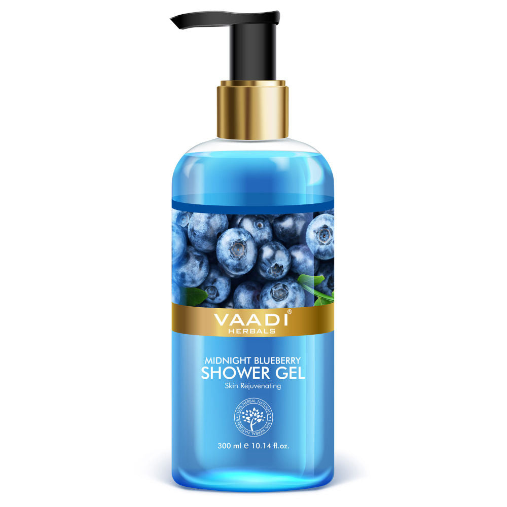 Vaadi Herbals Midnight Blueberry Shower Gel