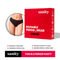 Sanity Leakproof and Reusable Period Panties - Size S