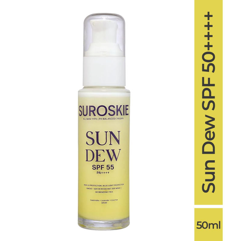 SUROSKIE Sun Dew SPF 55 PA++++ Sunscreen for All Skin Types