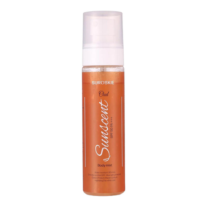 SUROSKIE SUNSCENT SPF 50 Body Mist Hydrates & Protects Skin