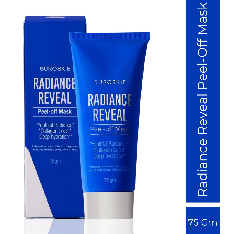 SUROSKIE Radiance Reveal Peel Off Mask For Glow & Hydration