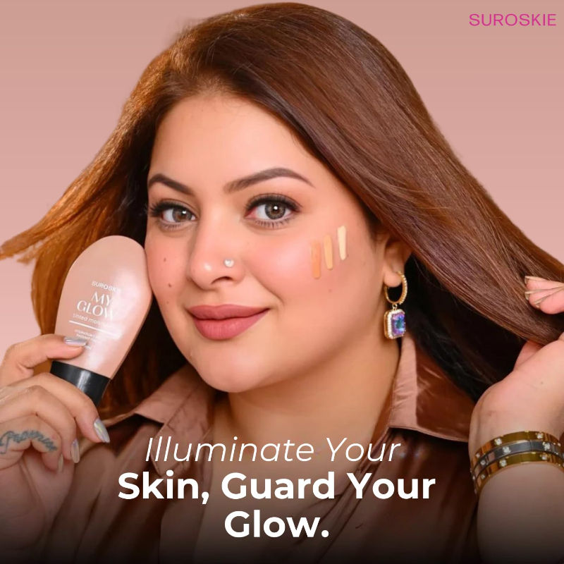 SUROSKIE My Glow All In One Tinted Sunscreen Glowy Finish Light Shade