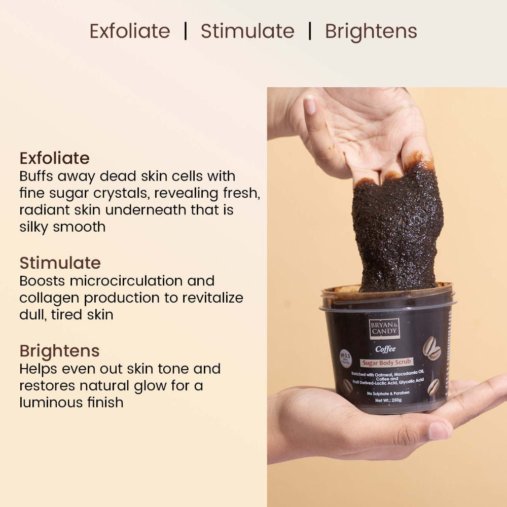 BRYAN & CANDY Coffee Sugar Body Scrub