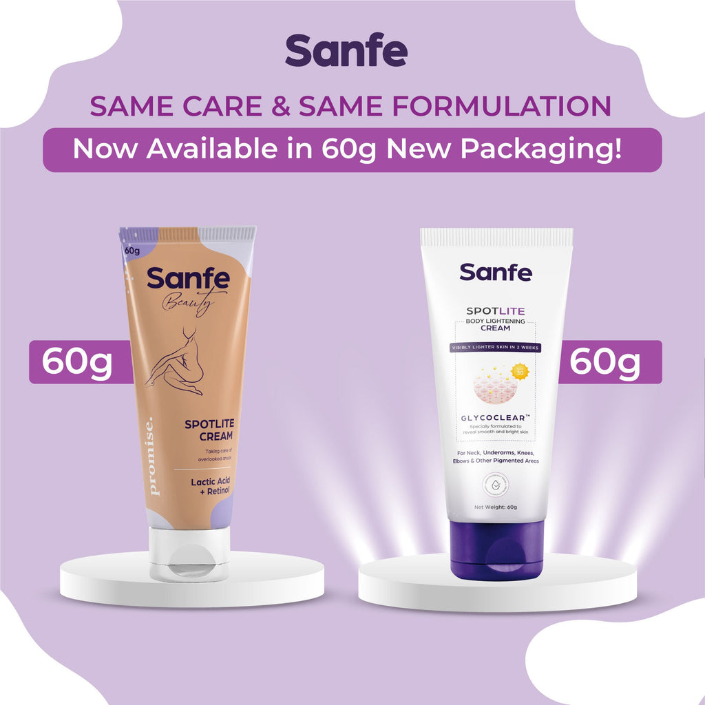 Sanfe spotlite body lightening Cream